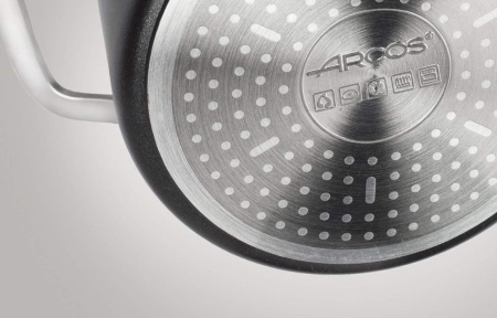 Кастрюля Ø24см 5л DURAPRO с антипригарным покрытием и крышкой детальная картинка 