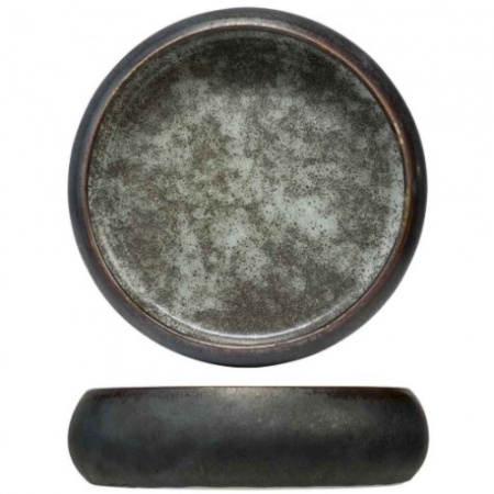 Салатник (d)17х(h)5.2см ISTRA GREY-GREEN детальная картинка 