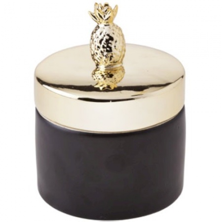Коробка 10.2х(h)13см PINEAPPLE GOLD детальная картинка 