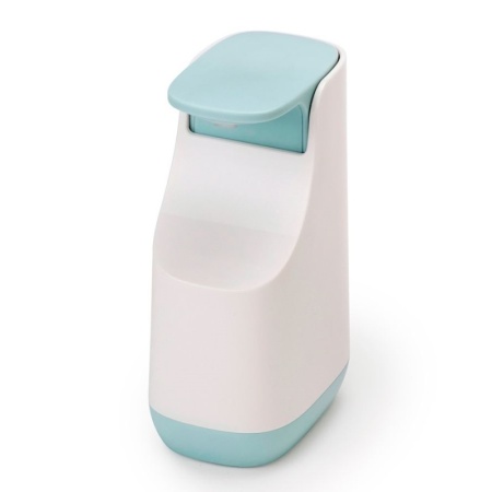 Диспенсер для мыла Slim Compact бело-голубой - 70503 Joseph Joseph детальная картинка 