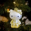 Новогоднее украшение из стекла Vondels 'Золотой Hello Kitty baby' 8см детальная картинка 
