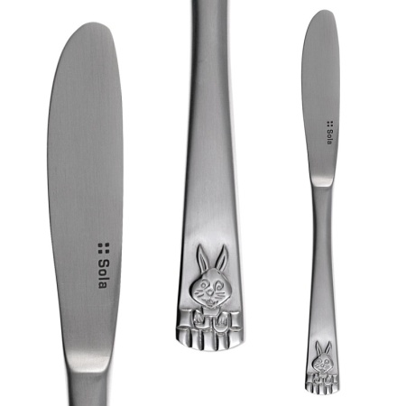 Набор столовых приборов Kids all satin - 4 предмета детальная картинка 