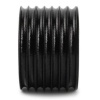 Набор колец для салфеток Ø4x(h)3см CENTRO ribbed black, 4шт детальная картинка 