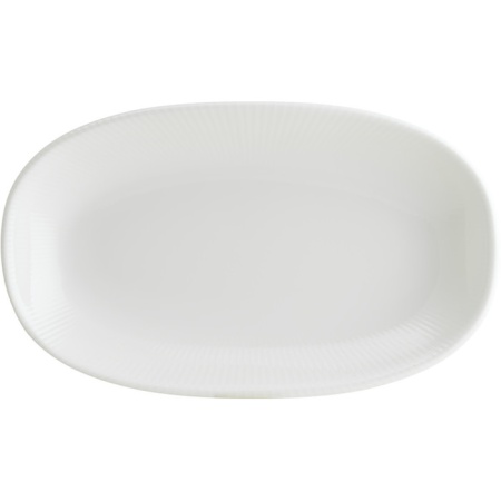 Тарелка овальная 15x8.5см IRIS White Gourmet детальная картинка 