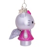 Новогоднее украшение из стекла Vondels 'Hello Kitty с волшебной палочкой' 9см детальная картинка 