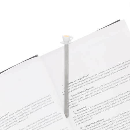 Закладка для книг "Чашка чая" детальная картинка 