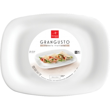 Блюдо 28x21см GRANGUSTO детальная картинка 