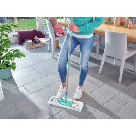 Комплект для уборки Profi XL ведро 8л на роликах с прессом для отжима и швабра 42см детальная картинка 