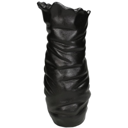 Ваза для цветов Fine 15.8x15.8x38.3см черная детальная картинка 