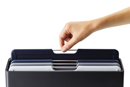 Набор разделочных досок 30x20см Folio Regular графит, 4шт - 60186 Joseph Joseph детальная картинка 