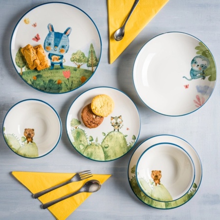 Тарелка плоская Ø21см Minimeals Gourmet детальная картинка 