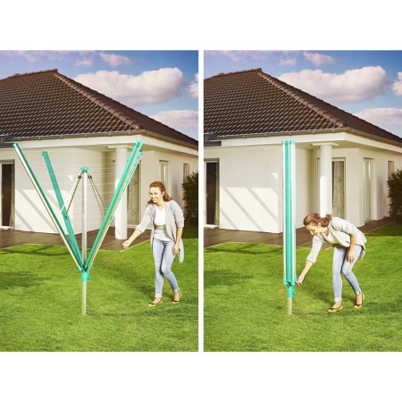 Сушилка-зонт для белья Linomatic 400 Deluxe детальная картинка 