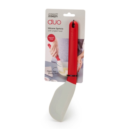 Силиконовая лопатка-скребок DUO Ergonomic Spatula - 80030 Joseph Joseph детальная картинка 