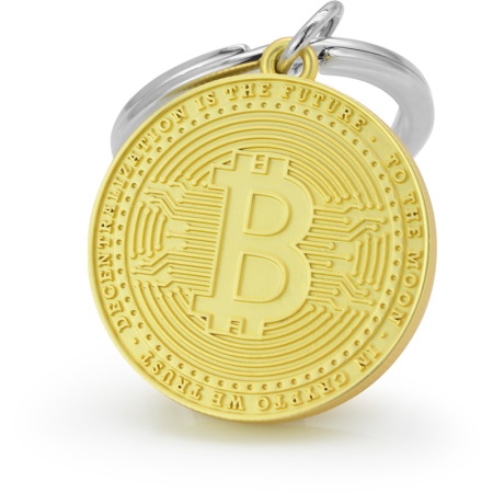 Брелок для ключей "Биткоин" детальная картинка 