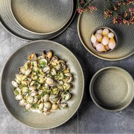 Тарелка глубокая 19см 350мл HORNFELS Ripple детальная картинка 