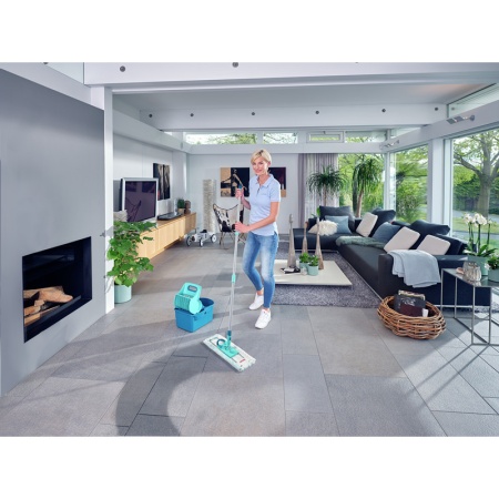 Комплект для уборки Profi Сompact ведро 8л с прессом для отжима и швабра 42см детальная картинка 