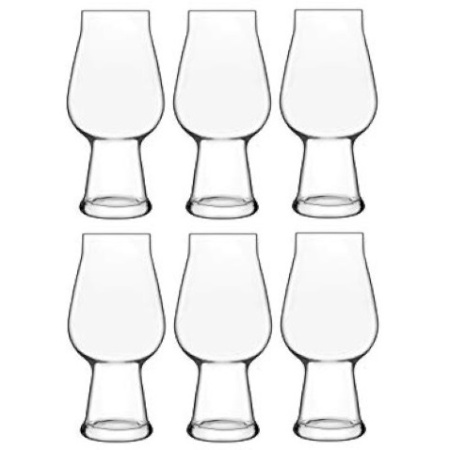 Набор бокалов для пива 540мл BIRRATEQUE IPA/white IPA, 6шт детальная картинка 