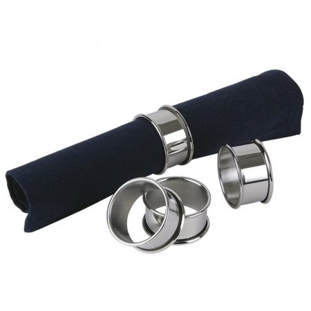 Кольца для салфеток Ø4.7x(h)2.5см, 4шт детальная картинка 