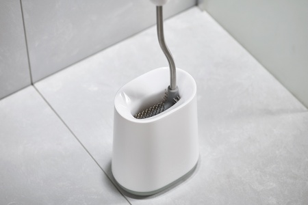 Ершик для унитаза Flex Lite белый/серый - 70522 Joseph Joseph детальная картинка 