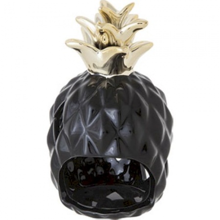 Подсвечник 8х8х(h)14см PINEAPPLE BLACK детальная картинка 
