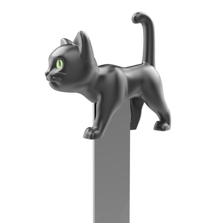 Закладка для книг "Черный кот" детальная картинка 