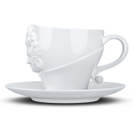 Чайная пара 260мл Talent Ludwig van Beethoven белая детальная картинка 