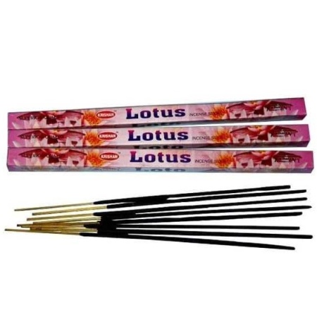 Благовония Krishan Lotus (Лотус) детальная картинка 