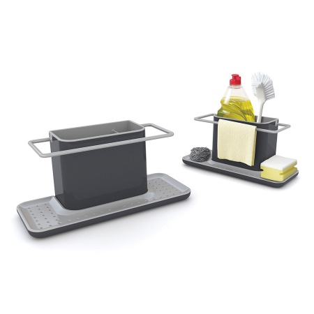 Органайзер для раковины Caddy большой серый - 85070 Joseph Joseph детальная картинка 