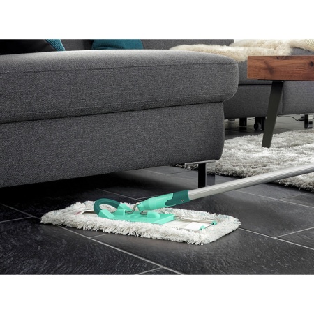 Швабра для пола Profi XL 42см micro duo с телескопической ручкой 80-140см детальная картинка 