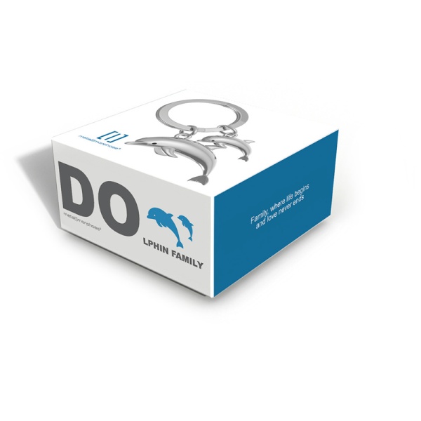 Фото Брелок для ключей "Дельфины"