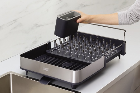 Сушилка для посуды раздвижная Extend steel - 85153 Joseph Joseph детальная картинка 