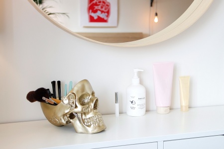 Органайзер для мелочей Skull золотой детальная картинка 