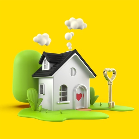 Брелок для ключей "Родной дом" детальная картинка 