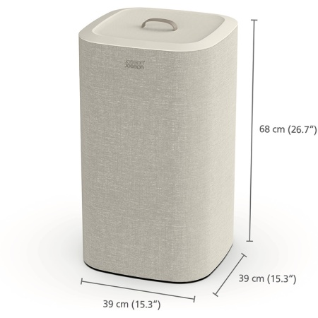 Корзина для белья Tota 60л Ecru - 50019 Joseph Joseph детальная картинка 