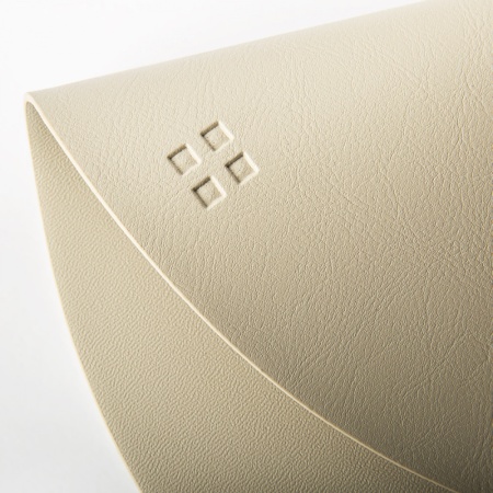 Плейсмат круглый ø38см PVC слоновая кость детальная картинка 