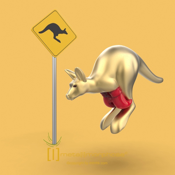 Фото Брелок для ключей "Кенгуру"