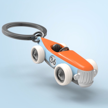 Брелок для ключей "Винтажный гоночный концепт-кар Noël" детальная картинка 