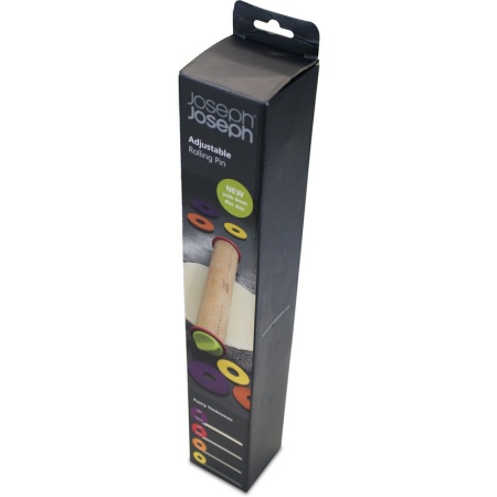 Скалка Adjustable Rolling Pin разноцветная - 20085 Joseph Joseph детальная картинка 