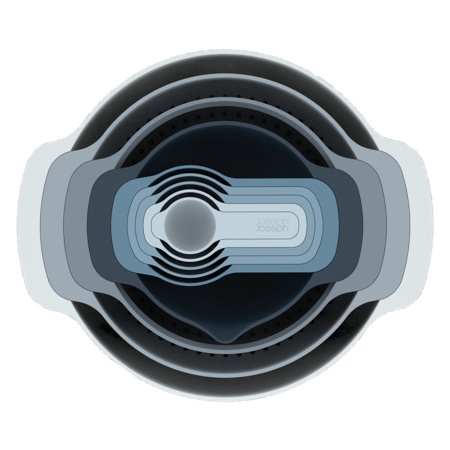 Набор мисок с мерными чашами Nest 9 Plus Sky - 40101 Joseph Joseph детальная картинка 
