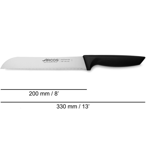 Фото Нож для хлеба 20см NIZA