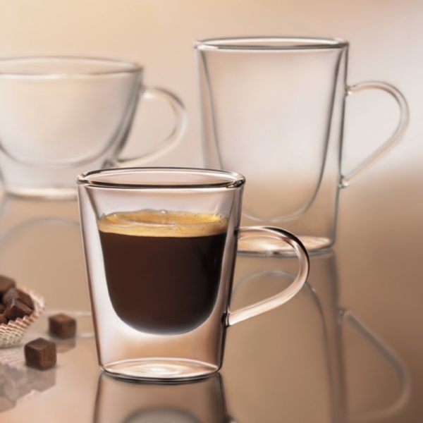 Набор кружек для кофе 120мл Thermic Glass Espresso, 2шт детальная картинка 