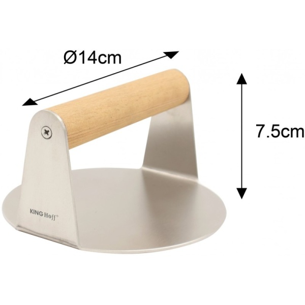 Фото Пресс для мяса Ø14x7.5см KING Hoff