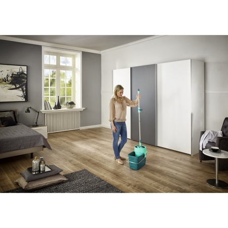 Сменная насадка для швабры Clean Twist M и Combi M - 33см Extra Soft тряпка для деревянных полов детальная картинка 