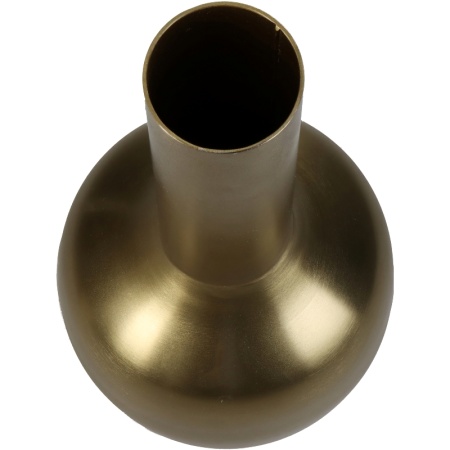 Ваза для цветов Aluminum Gold 11.5x11.5x25.5см детальная картинка 