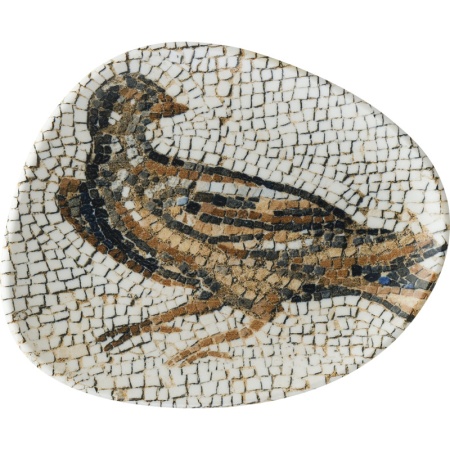 Тарелка плоская 18x15см MESOPOTAMIA PAJARO Vago детальная картинка 