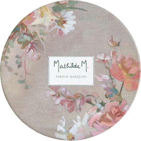 Подарочный набор аромасвеча + роза из мыла Carnets d'Artistes - Marquise - Маркиза детальная картинка 