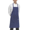 Фартук с нагрудником и карманом - цвет france - 65% полиэстер, 35% хлопок - 190г/м2 детальная картинка 