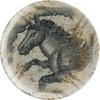 Тарелка плоская Ø16см с вертикальным бортом MESOPOTAMIA HORSE Hygge детальная картинка 