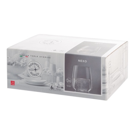 Набор стаканов для воды 360мл NEXO, 6шт детальная картинка 