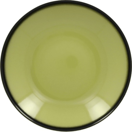 Тарелка глубокая 23см LEA светло-зеленая детальная картинка 